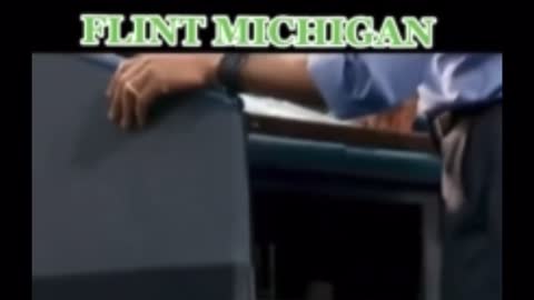 Obama [Mocking] residents of Flint Michigan by asking for glass of water