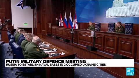 Putin vows Russia will improve military forces in key defence speech • FRANCE 24 English
