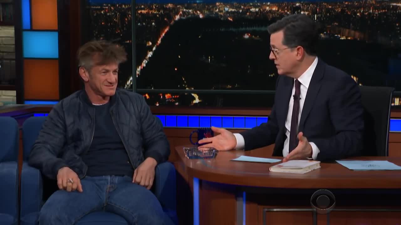 Sean Penn discusses bizarre dystopian novel