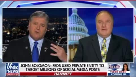 John Solomon: FBI used private entity to target millions of social media posts