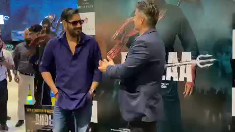 Mumbai Airport Bollywood movie promotion