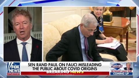Fauci Involved In Massive Cover-Up, Evidence Says He's Still Working For Federal Govt. - Rand Paul