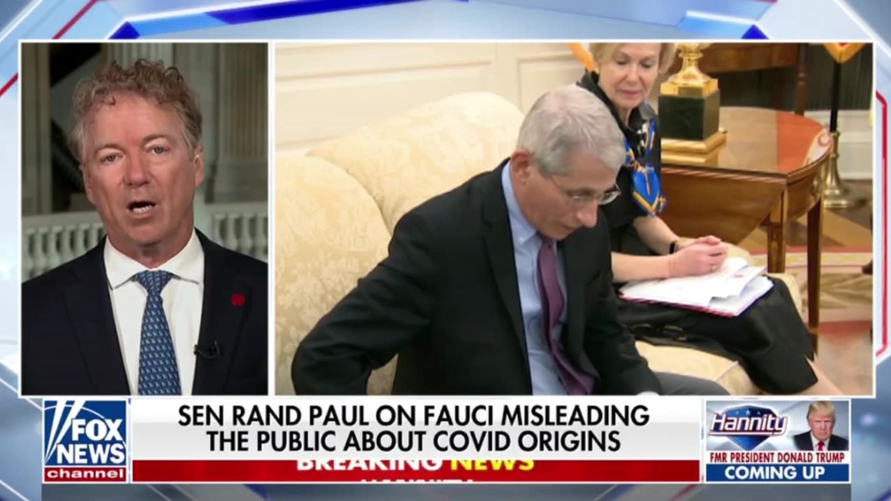Fauci Involved In Massive Cover-Up, Evidence Says He's Still Working For Federal Govt. - Rand Paul