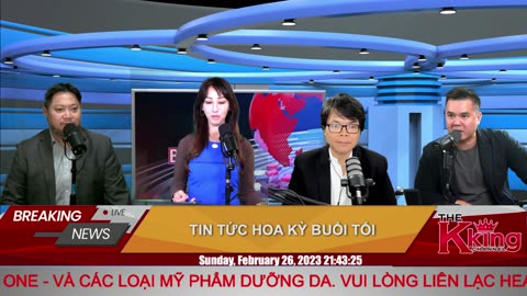 TIN TỨC HOA KỲ BUỔI TỐI - 02/26/2023 - The KING Channel