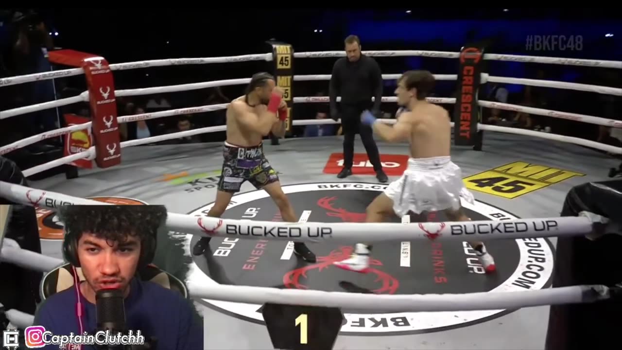 Bryce Hall BKFC FIGHT REACTION! Captain Clutch