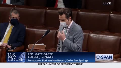 Gaetz SLAMS Dems The Left Burned Actual Flames
