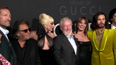 'House of Gucci' cast hits the red carpet in NYC