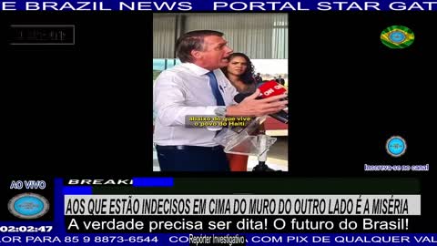 AOS QUE ESTÃO INDECISOS EM CIMA DO MURO DO OUTRO LADO É A MISÉRIA