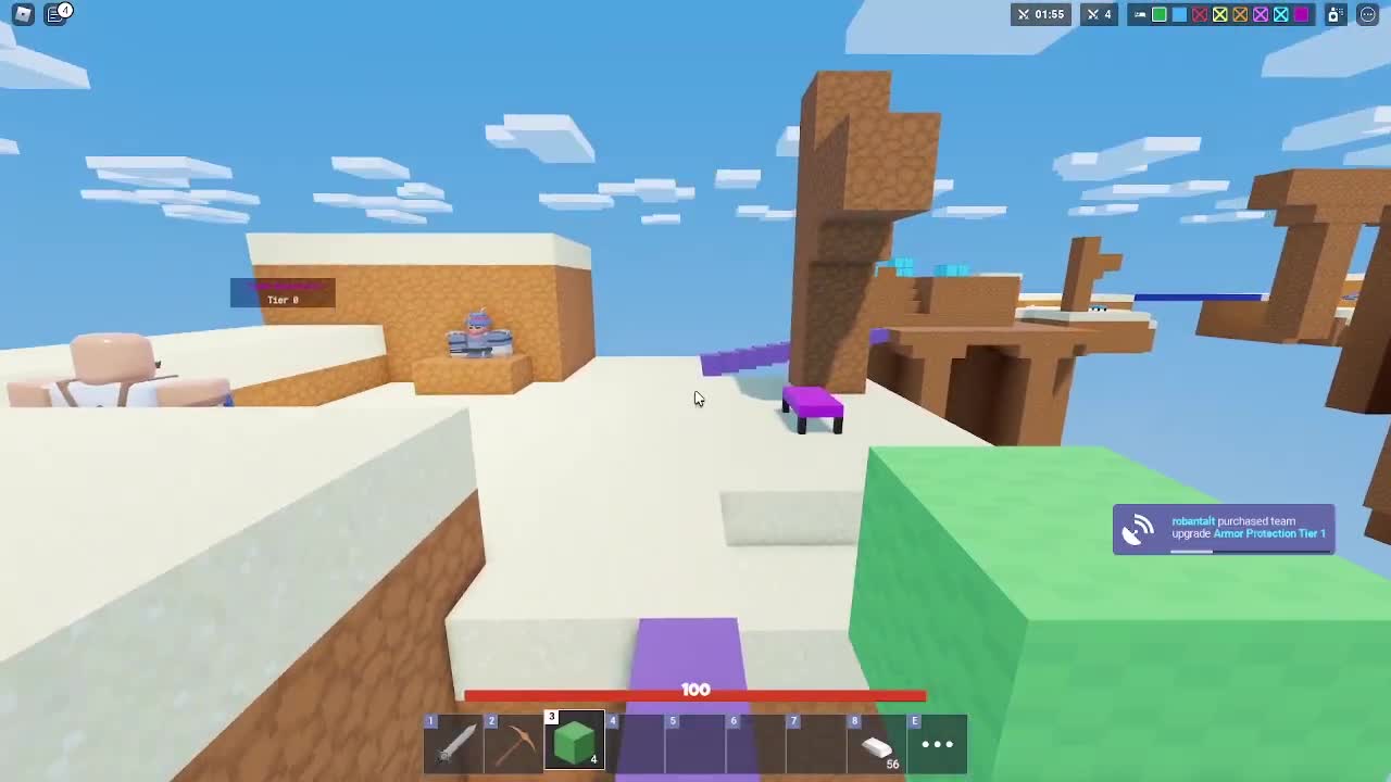 100% autoclicking in roblox bedwars