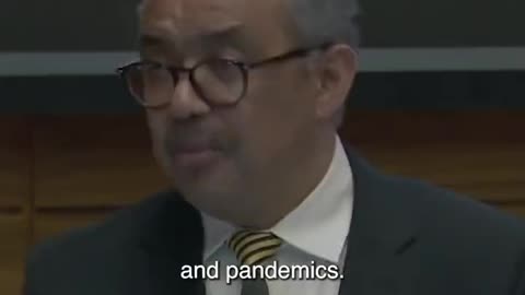 The Pandemic Accord will not give WHO power to dictate policy to any country" said Tedros.