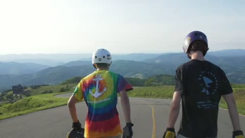 Longboarding __ Sunset Session in NC