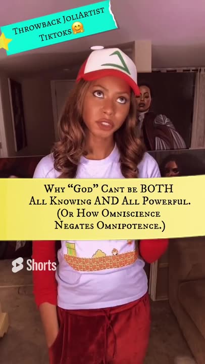 Why “God” can’t be BOTH all-knowing AND all-powerful￼.