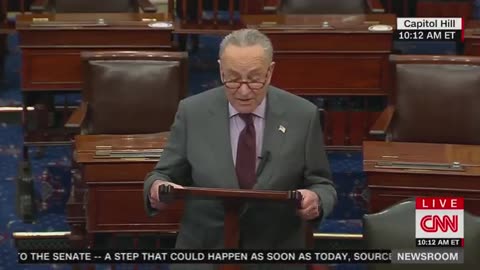 Cryin' Chuck Schumer says Donald Trump incited an erection. :)