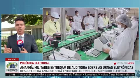 Defesa diz que relatório das Forças Armadas sobre urnas será entregue ao TSE nesta quarta (09)