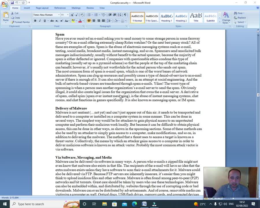 Comptia security + part 4