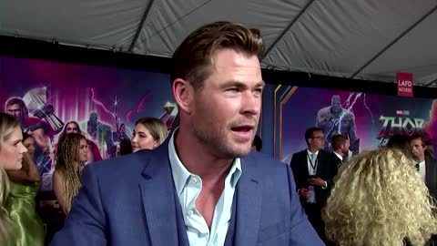Stars of 'Thor: Love and Thunder' attend premiere in Hollywood