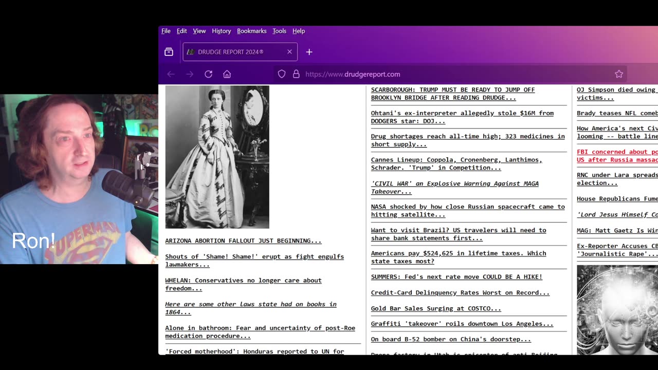 Headlines in context: OJ, abortion, graffiti, satellites Apr 12, 24
