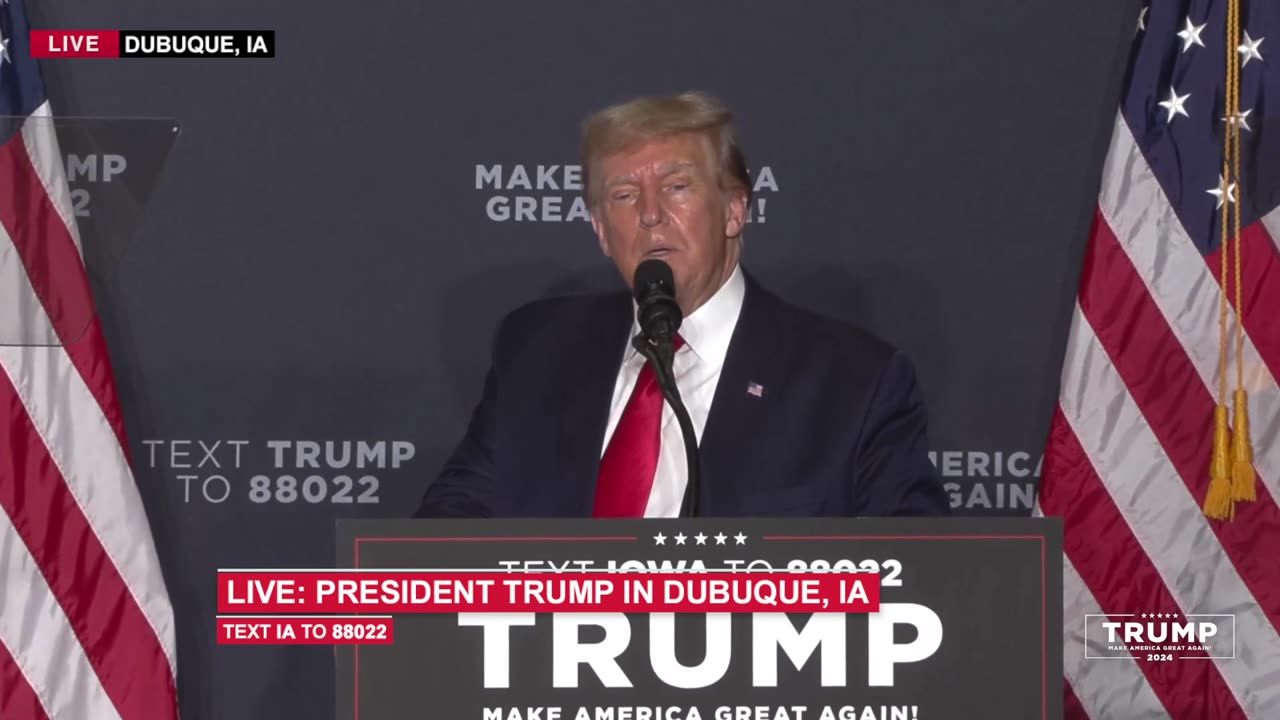 Donald Trump -LIVE in Dubuque, IA - 09.20.2023