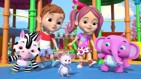 English nursery rehmes cartoons for babies by little threehouse