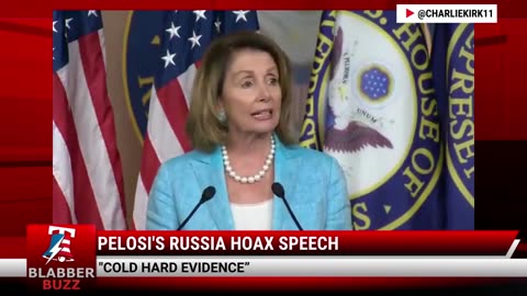 Pelosi's Russia Hoax Speech