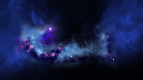 Nebula forming slowly