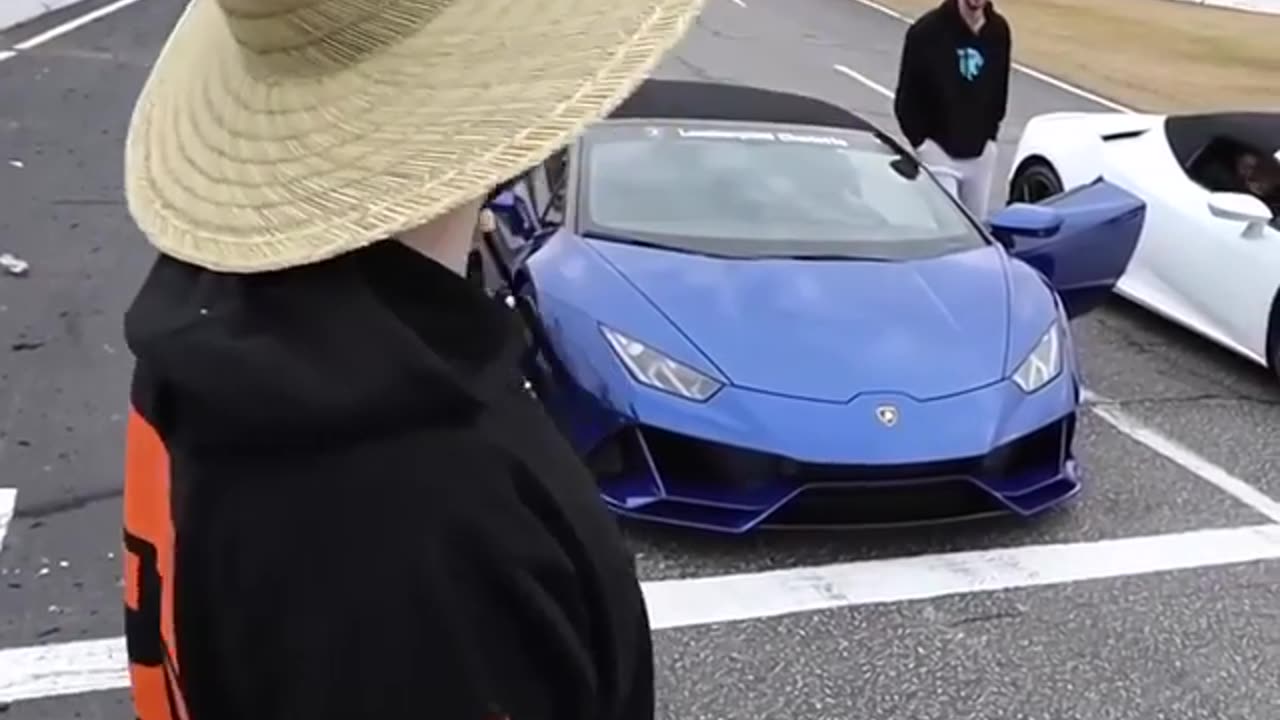 SUPER CAR RACE WHO EVER WINS CAN KEEP LAMBORGHINI