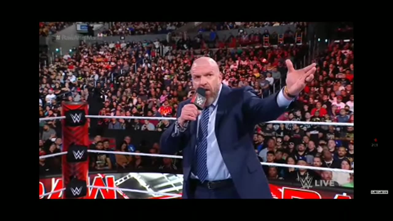 Triple h say we ain't going anywhere is back 4/9/23