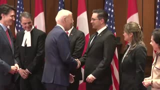 Biden Tells Canada's Opposition Leader "We Have Opposition Too, UNFORTUNATELY"