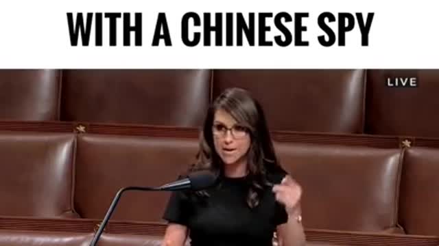 Lauren Boebert on Swalwell for sleeping with a known chinese spy