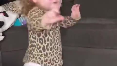 ffunny baby dance# short