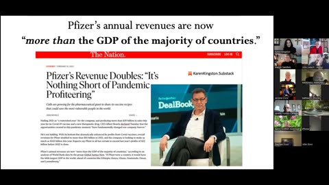 Врачи за международную этику борьбы с ковидом март 2024 с Карен Кингстон