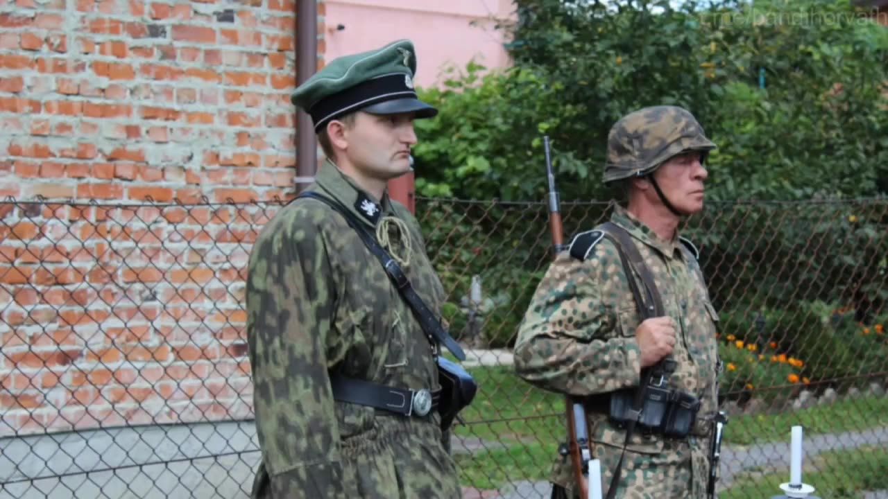 Ukraine Troops Wave Their Flags