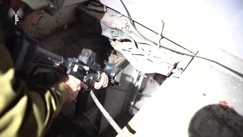 Terror tunnel in Shafaa Hospital