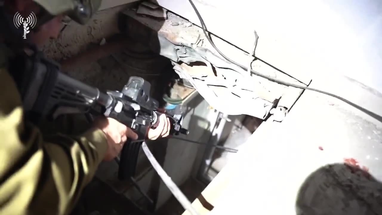 Terror tunnel in Shafaa Hospital
