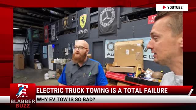 Electric Truck Towing Is A Total Failure