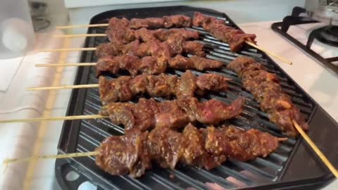 How to Make THE BEST LEMONGRASS BEEF SKEWERS _ Cambodian Food