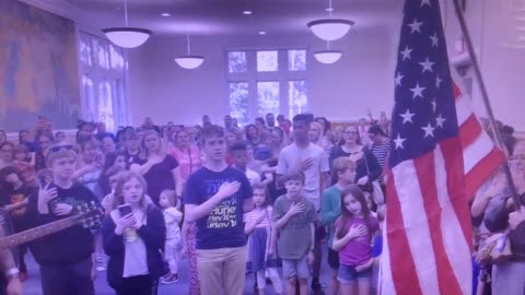 Patriotic American Kids Sends Tic Tok a Message. "GET OFF OUR LAND WE LOVE"
