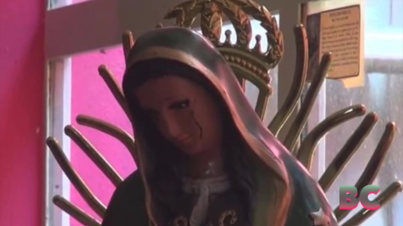 Church officials investigating Virgin Mary statue crying tears of blood