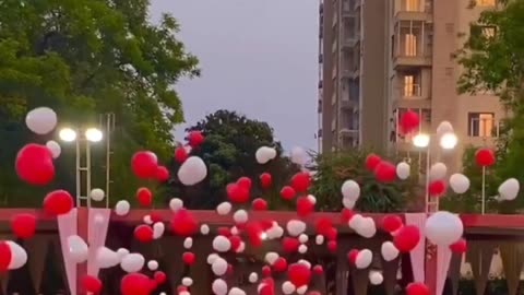 Indian new concept balloon blast entry