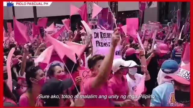 Piolo Pascual:Si Leni Robredo lang ang tanging iboboto kong pangulo