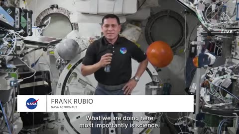 NASA Astronaut Frank Rubio: A Year of Science in Space