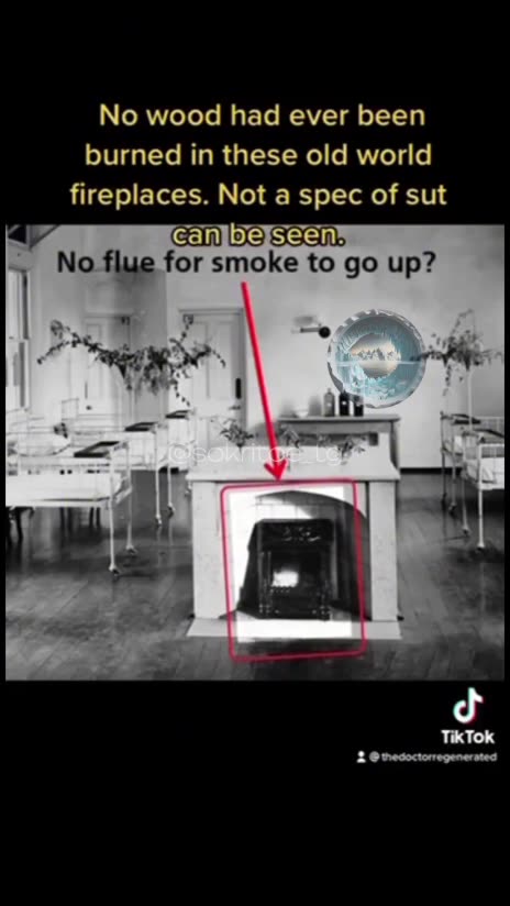 I CAMINI DEL VECCHIO MONDO NON USAVANO LA LEGNA DA ARDERE, MA IL "RADIO"