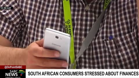 South African consumers stressed about finances