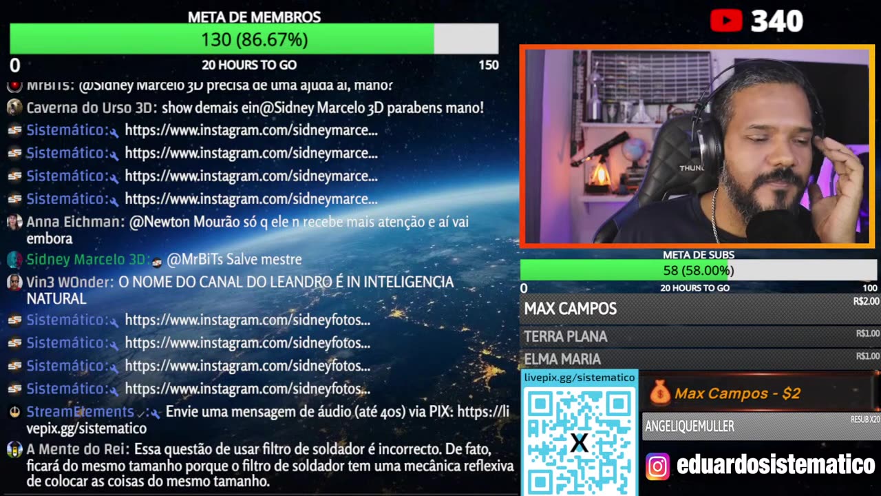 Sistemático Lives - tmOj5RaJm3c - O CHORO CONTINUA O DOMO ESTÁ DERRETENDO
