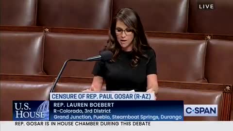 Lauren Boebert slamming incest, terrorism, and treason by Democrats