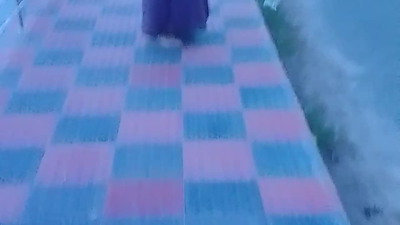 Baby skating video