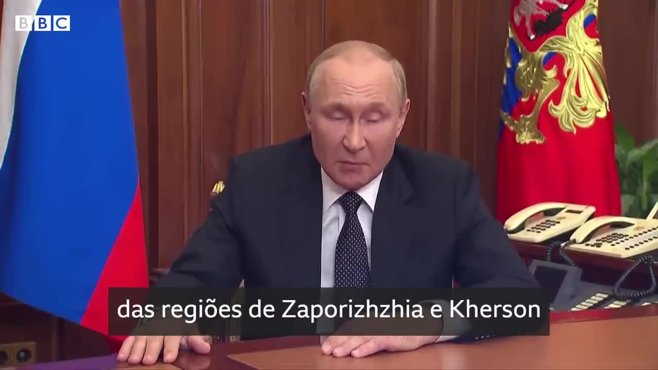 Putin promete acirrar guerra na Ucrânia