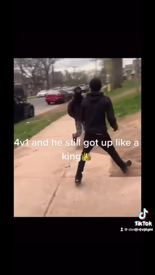 Boy keeps going after being jumped