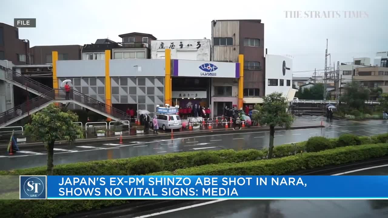 Japan's ex-prime minister Shinzo Abe shot in Nara, shows no vital signs: Media