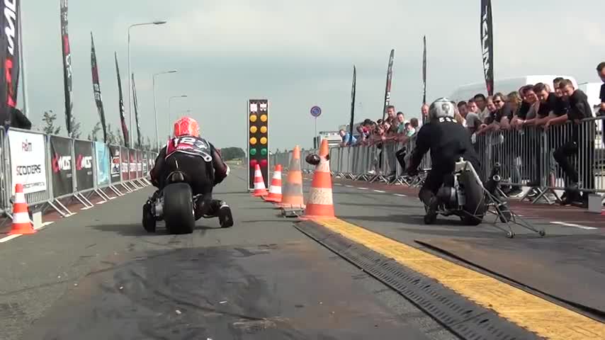 Bi-Cylinder 192cc MXS GP by Heiko Tuning & Henk Van Den Heuvel, 5,7 sec at 150m_HIGH